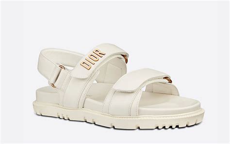 dior sandalen wit|Dior women's sandals.